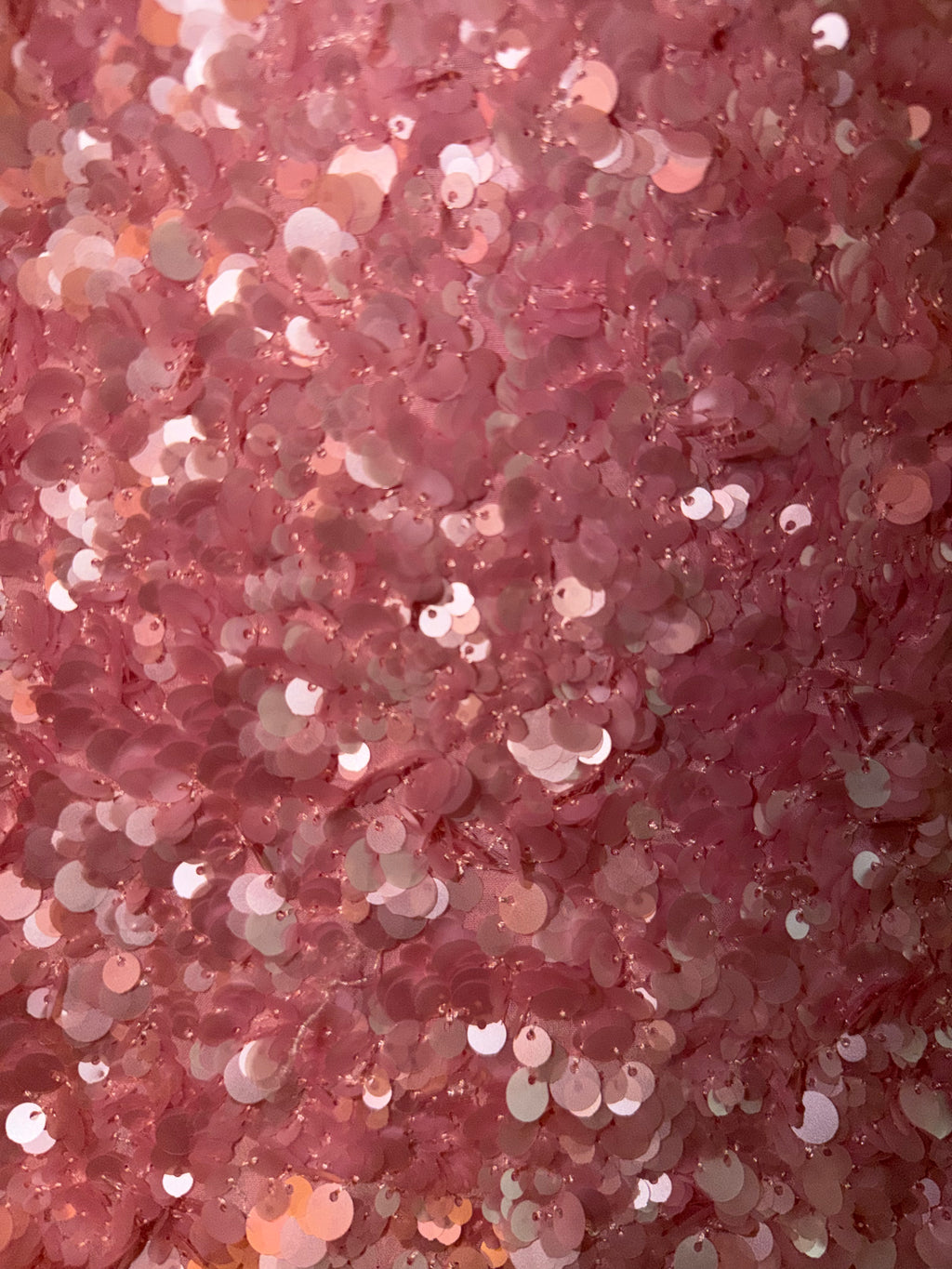EDIKTED Pink Sequin Mini Skirt - Shimmering Party Skirt