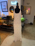 Princess Polly Floral Cream Slip Maxi Dress | Soft Romantic Cottage Chic